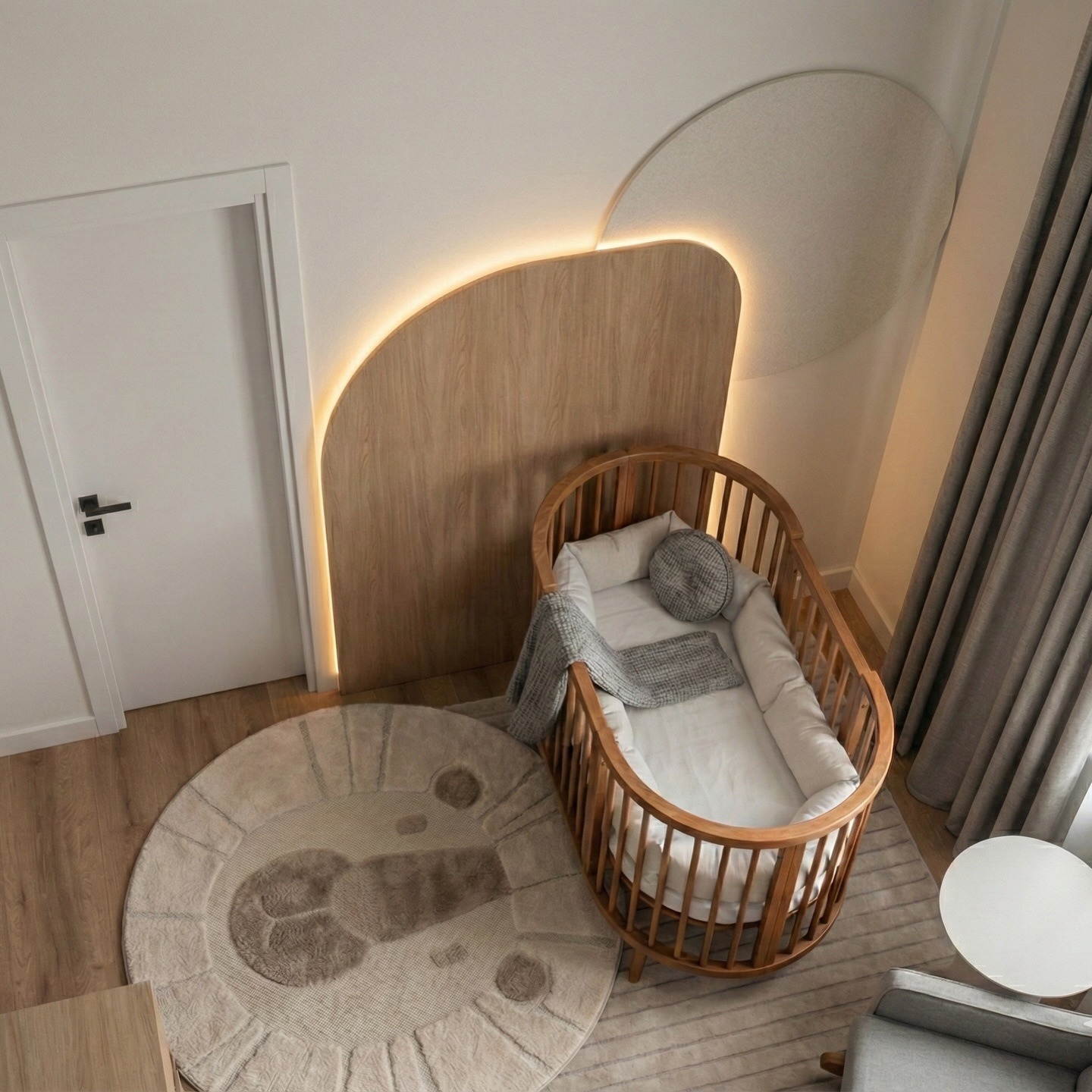 Projeto de interiores — Quarto de bebê